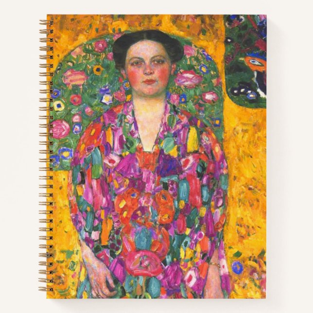 Klimt Portrait of Eugenia Primavesi Notebook (Front)