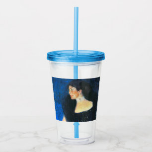 Klimt Portrait of Rose von Rosthorn-Friedmann Acrylic Tumbler