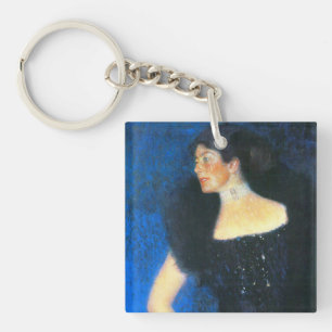 Klimt Portrait of Rose von Rosthorn-Friedmann Key Ring