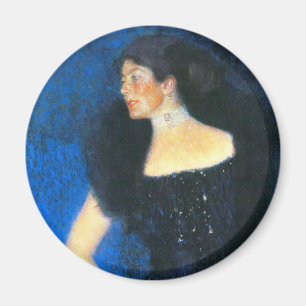 Klimt Portrait of Rose von Rosthorn-Friedmann Magnet