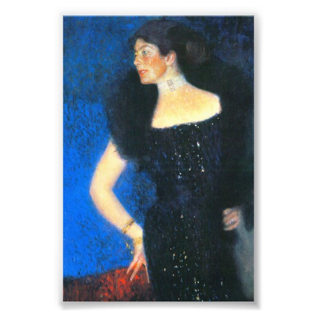 Klimt Portrait of Rose von Rosthorn-Friedmann Photo Print (Front)