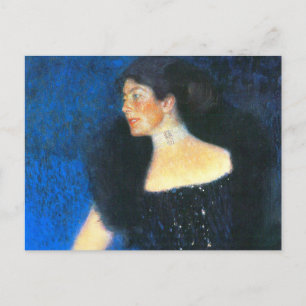 Klimt Portrait of Rose von Rosthorn-Friedmann Postcard