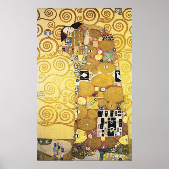 Klimt - Preparatory Design Stoclet Palace Poster (Front)