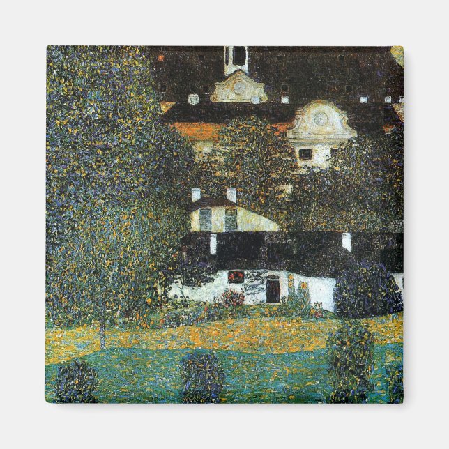 Klimt - Schloss Kammer am Attersee II Magnet (Front)
