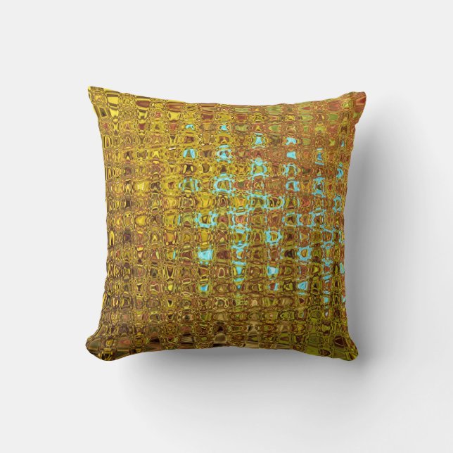 "Klimt Sunrise" Cushion (Front)