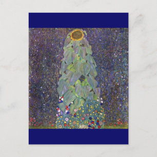 Klimt ~ That is Sonnenblume Postcard