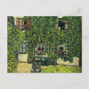 Klimt - The House of Guardaboschi Postcard