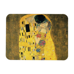 Klimt: The Kiss Art Premium Magnet