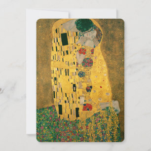 Klimt // The Kiss Painting Invitation