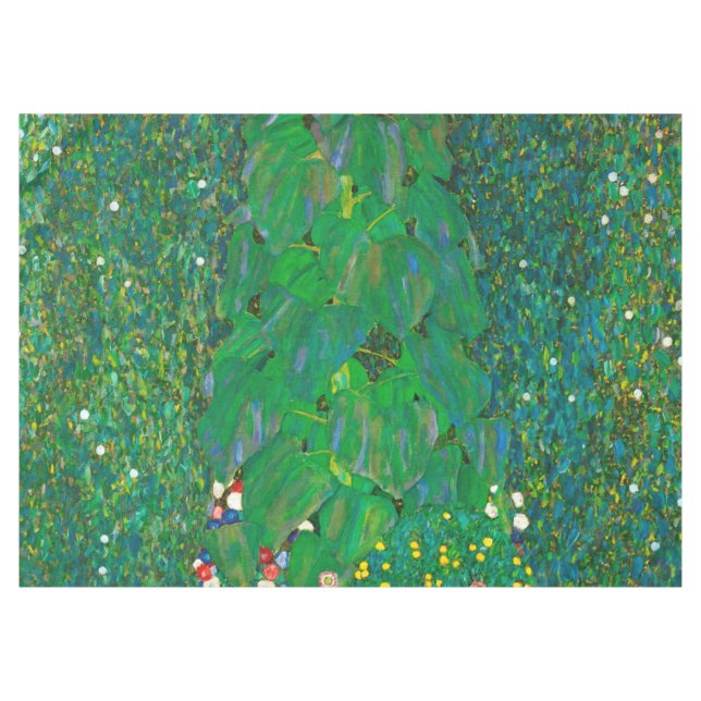 Klimt "The Sunflower" Tablecloth (Front (Horizontal))
