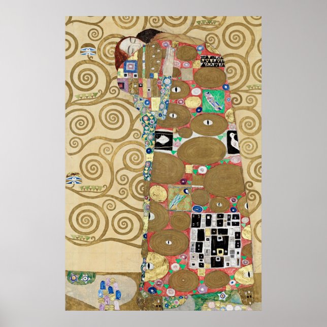 Klimt's Fulfilment Poster (Front)
