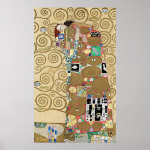 Klimt's Fulfilment Poster