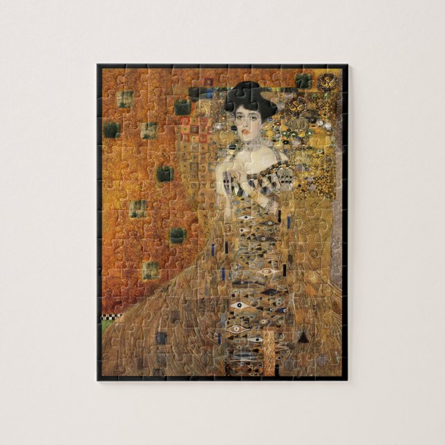 Klimt's Portrait of Adele Bloch-Bauer Jigsaw Puzzle (Vertical)