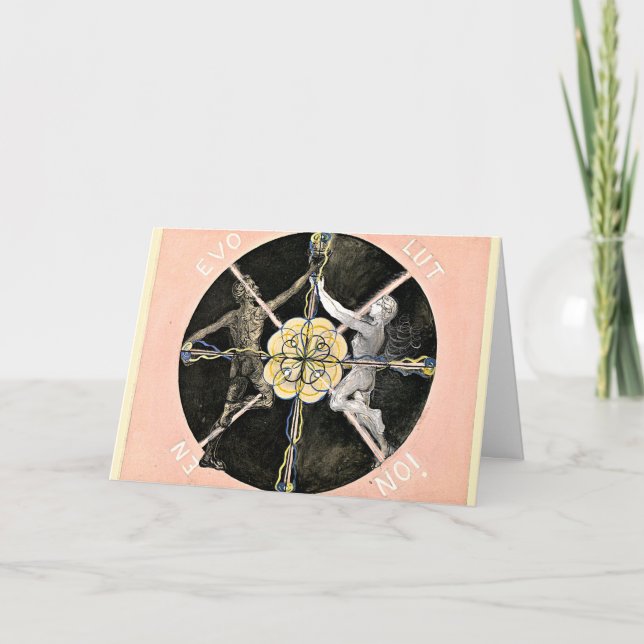 Klint - Evolution No. 03, Group VI, abstract art Card (Front)