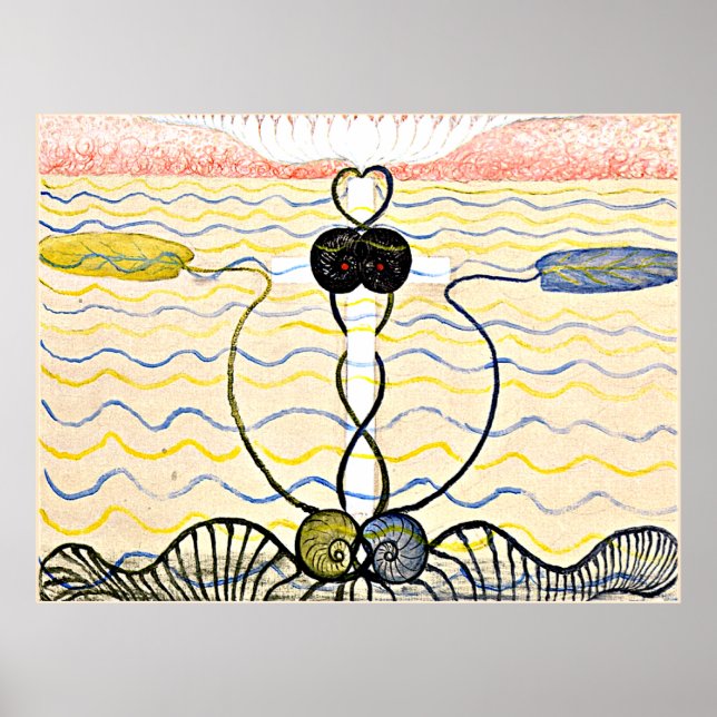 Klint - Evolution, No. 06, Group VI, abstract art Poster (Front)