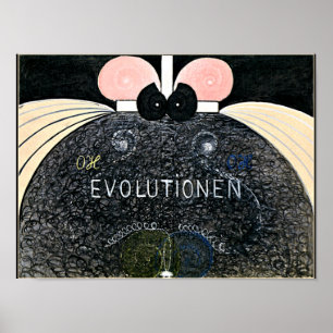 Klint - Evolution, No. 07, Group VI, abstract art Poster
