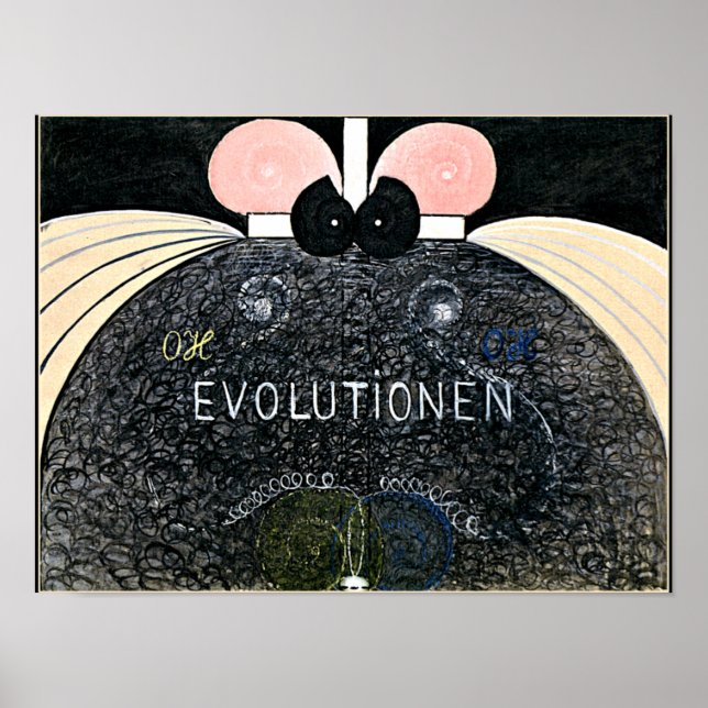Klint - Evolution, No. 07, Group VI, abstract art Poster (Front)