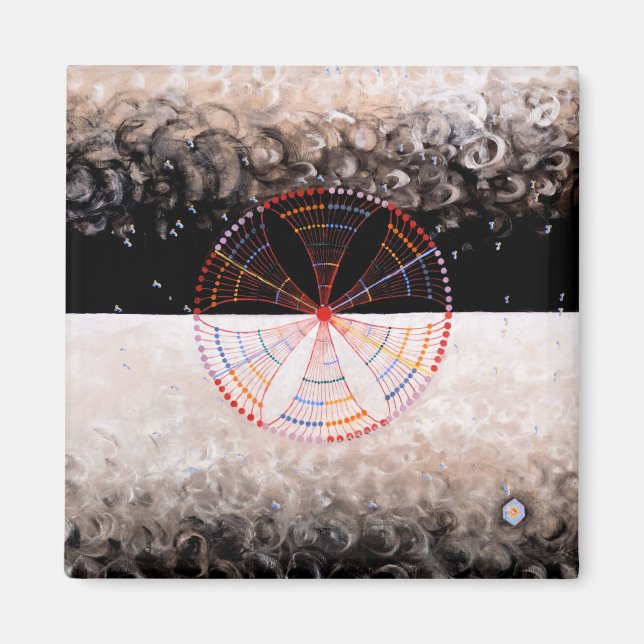 Klint - The Swan No. 10, famous painting Magnet (Front)