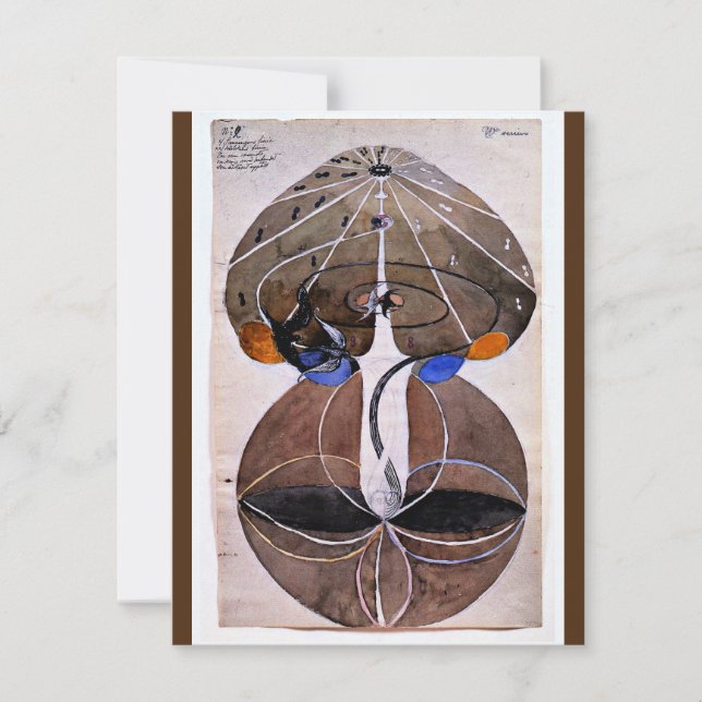 Klint - Tree of Knowledge, No. 2, Series W, Card (Front)