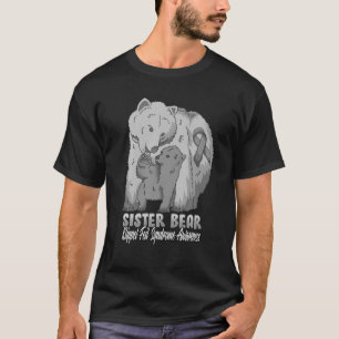 Klippel Feil Syndrome Child Awareness Mama Bear Su T-Shirt