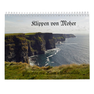 Klippen von Moher deutsch Calendar