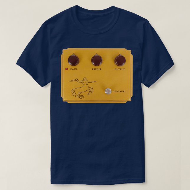 Klon Centaur Professional Overdrive Guitar Pedal T-Shirt (Design Front)