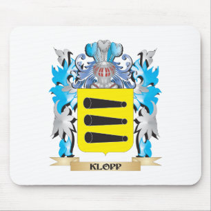 Klopp Coat of Arms - Family Crest Mouse Pad