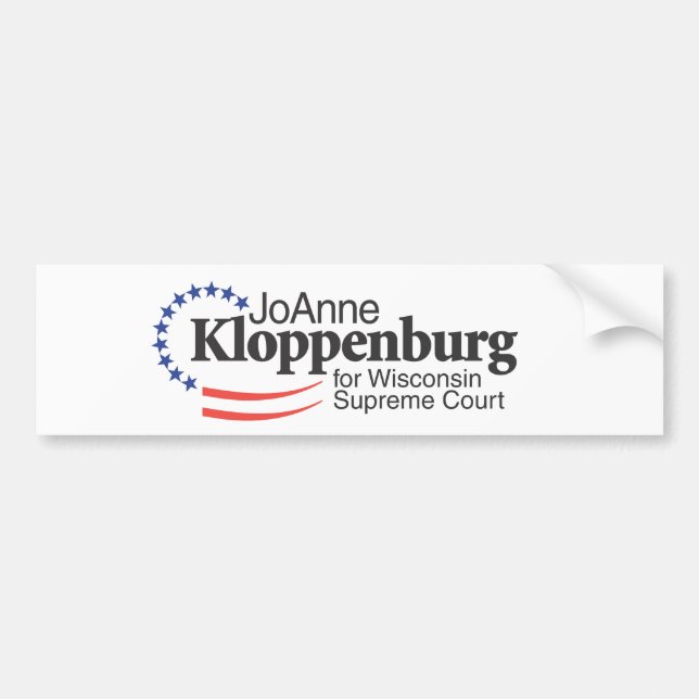 Kloppenburg for Wisconsin Supreme Court Bumper Sticker (Front)