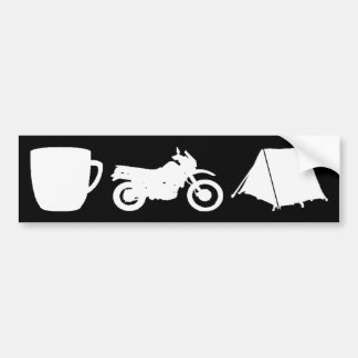 KLR dualsport bumpersticker Bumper Sticker