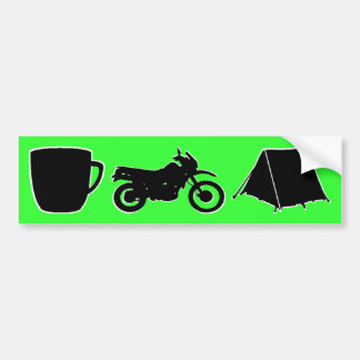 KLR dualsport bumpersticker Bumper Sticker
