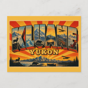 Kluane National Park Yukon Postcard