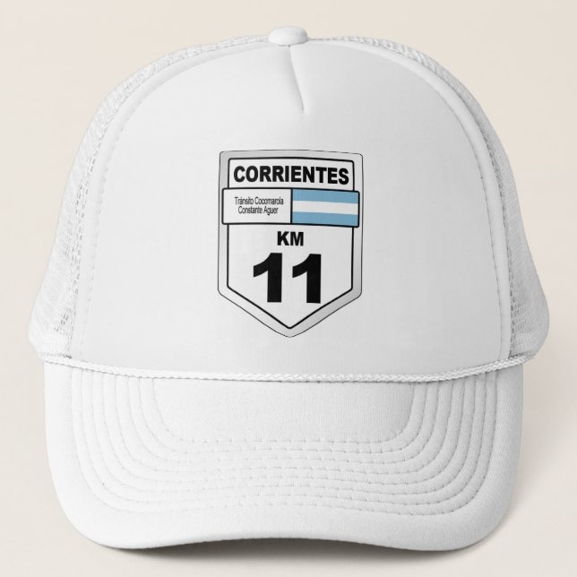 Km 11 Corrientes Argentina Trucker Hat (Front)