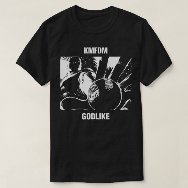KMFDM Godlike, KMFDM Godlike Essential T-Shirt (Design Front)