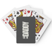 KMG Daddy Playing Cards