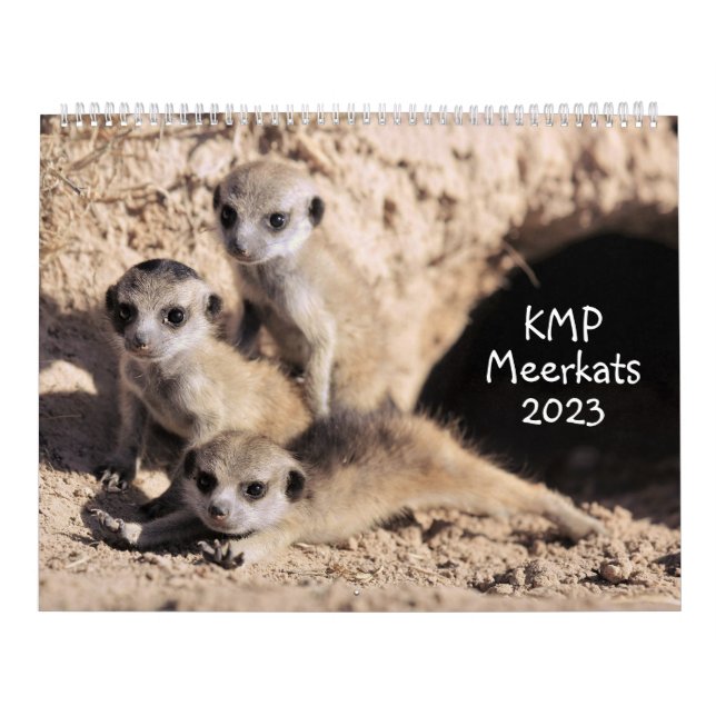 KMP Meerkats Calendar 2023 (Cover)