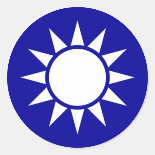 kmtsymbol classic round sticker (Front)