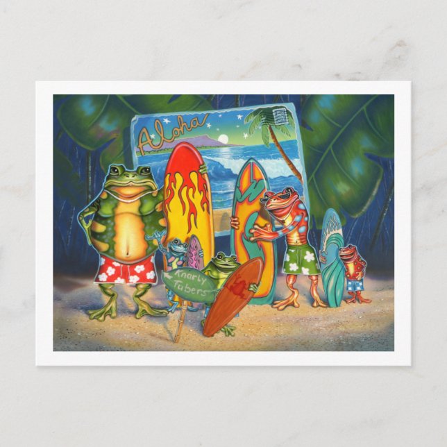 Knarly Tubers Post Card (Front)