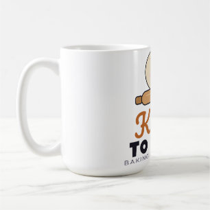 Knead to Relax Baker Baking Bread Dough Pun Mug