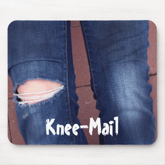 Knee-Mail mousepad (Front)