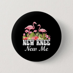 Knee Replacement And Knee Surgery Recovery New Kne 6 Cm Round Badge
