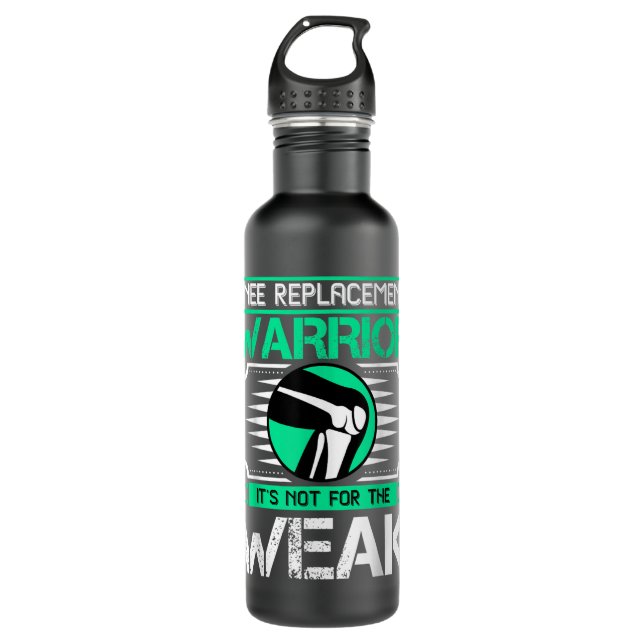 Knee Replacement Surgery Get Well Funny Gift New K 710 Ml Water Bottle (Front)