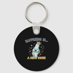 Knee Replacement Surgery Hapness Is A New Knee Rec Key Ring