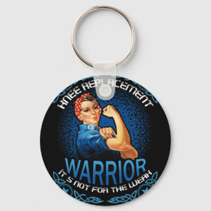 Knee Replacement Warrior Knee Surgery Recovery Key Ring