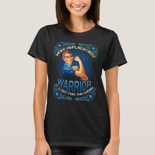 Knee Replacement Warrior Knee Surgery Recovery T-Shirt