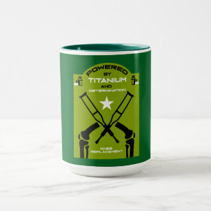 Knee Surgery Recovery Get Well Mug
