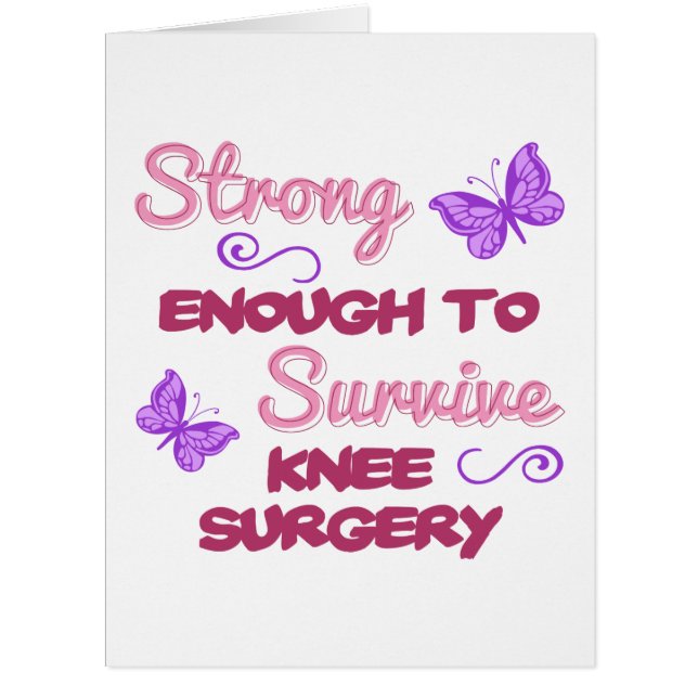Knee Surgery Strong (Front)