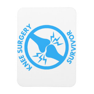 Knee Surgery Survivor Magnet