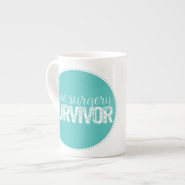 Knee Surgery Survivor Mug (Front Left)