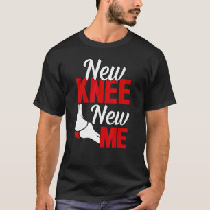 Knee Surgery Survivor New Knee Bionic Club Joint R T-Shirt