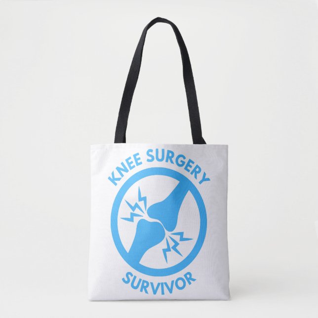 Knee Surgery Survivor  Tote Bag (Front)